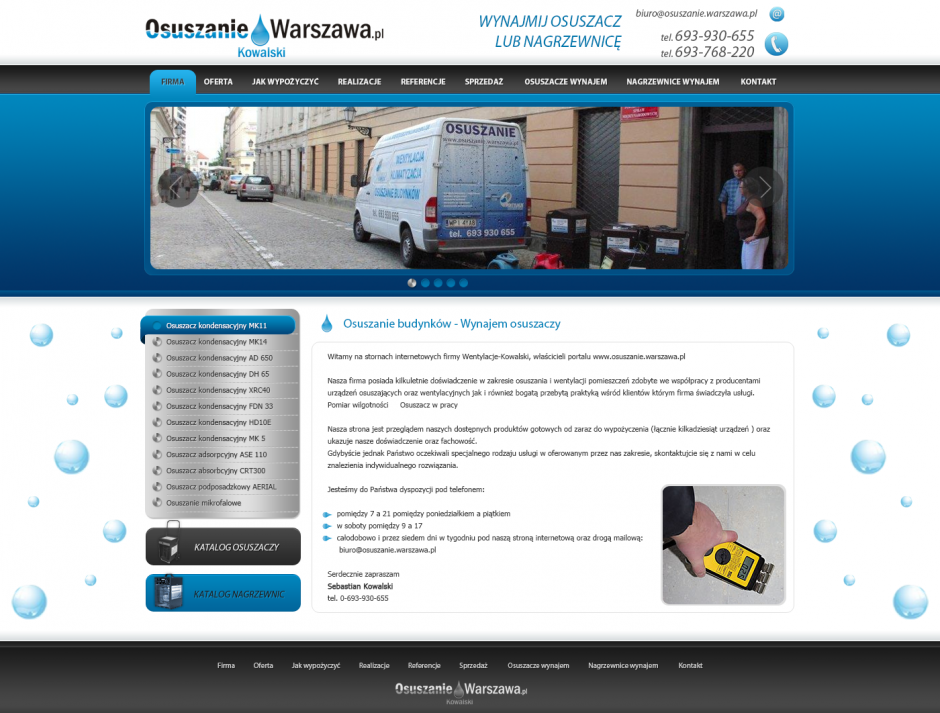 Osuszanie Warszawa